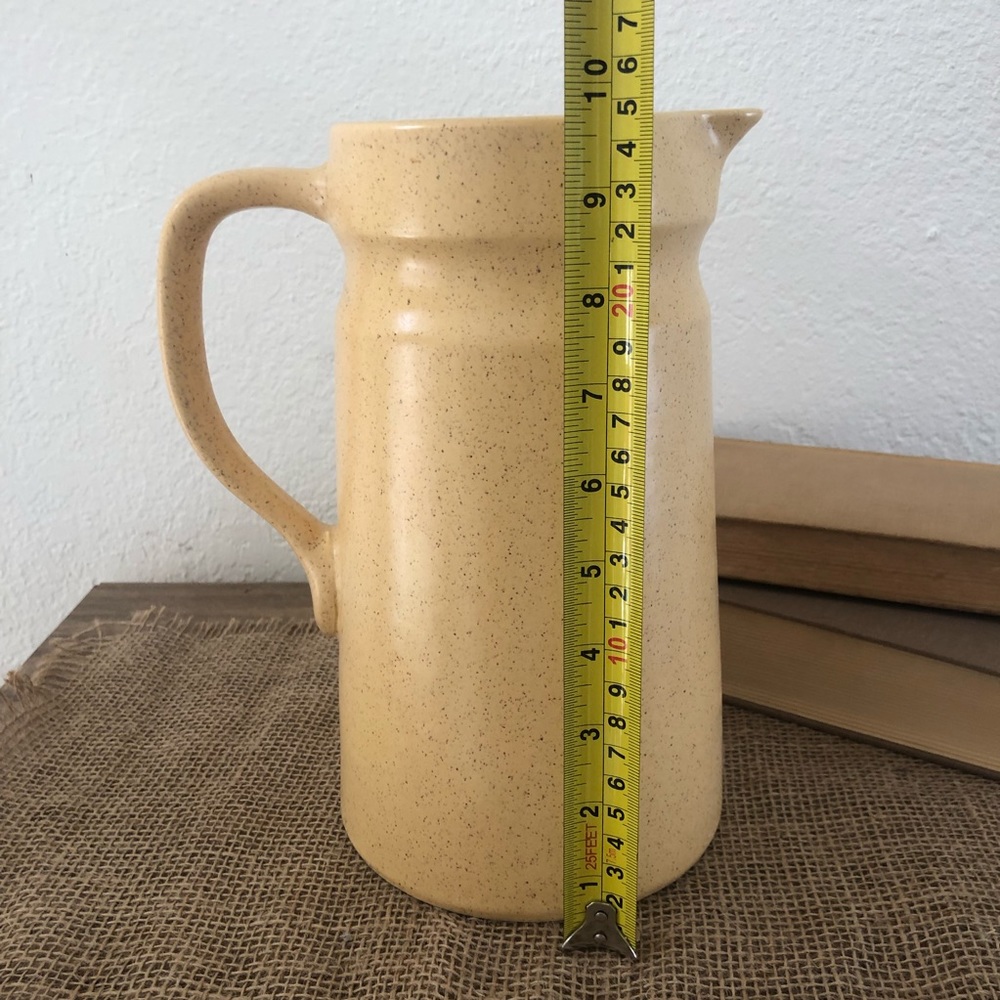 Vintage Boho Style Treasure Craft Butterfly Pitcher - Picture 4 of 7